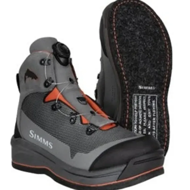 Simms Guide BOA Boot - Felt Sale - Your Premium Fishing Gear Store Rods Lines Baits Accessories* Fly Fishing