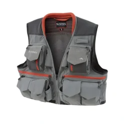 Simms Guide Vest Steel - Your Premium Fishing Gear Store Rods Lines Baits Accessories* Shop All