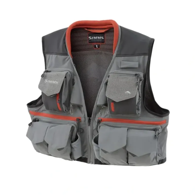 Simms Guide Vest Steel - Your Premium Fishing Gear Store Rods Lines Baits Accessories* Shop All