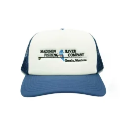 Simms Logo Foam Trucker White - Your Premium Fishing Gear Store Rods Lines Baits Accessories* Fly Fishing