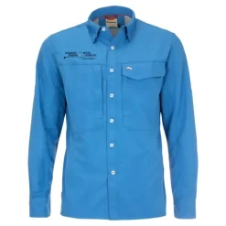 Simms Logo Guide LS Shirt Nightfall - Your Premium Fishing Gear Store Rods Lines Baits Accessories* Fishing Line