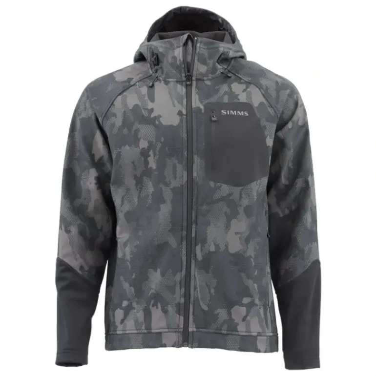 Simms Logo Katafront Hoody - Your Premium Fishing Gear Store Rods Lines Baits Accessories* Shop All