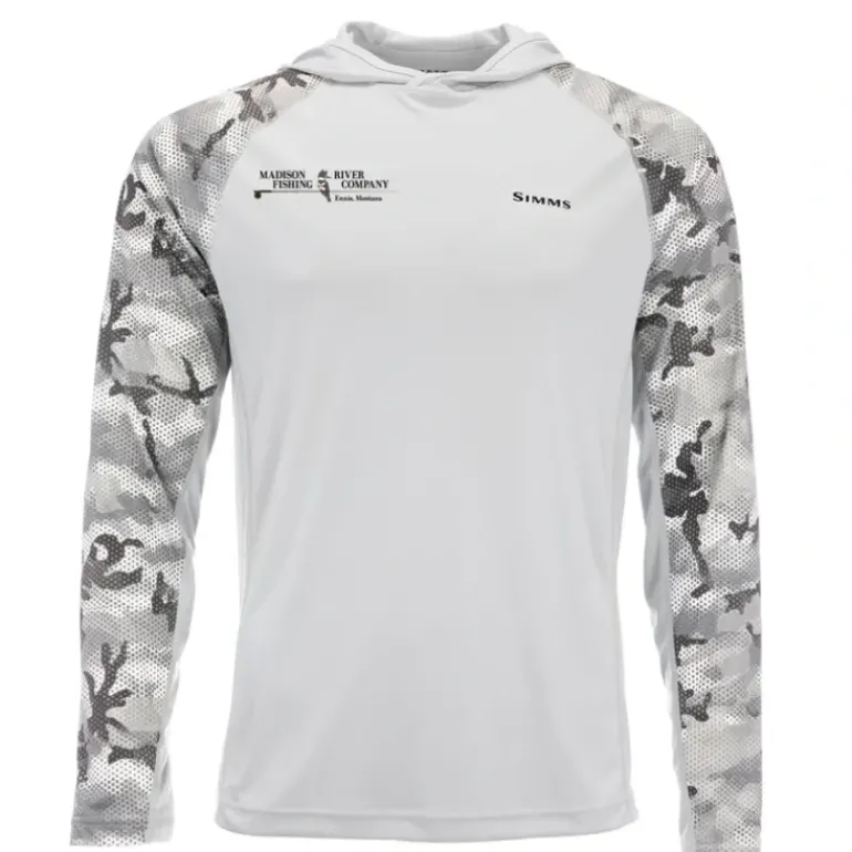 Simms Logo Solarflex Hoody Print - Your Premium Fishing Gear Store Rods Lines Baits Accessories* Shop All