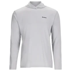 Simms Logo Tech Hoody Sterling - Your Premium Fishing Gear Store Rods Lines Baits Accessories* Shop All