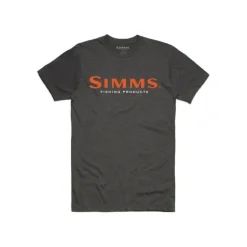 Simms Logo T-Shirt - Your Premium Fishing Gear Store Rods Lines Baits Accessories* Shop All