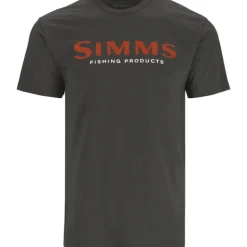 Simms Logo T-Shirt Sale - Your Premium Fishing Gear Store Rods Lines Baits Accessories* Shop All