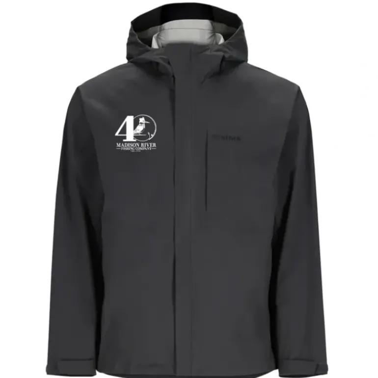 Simms Logo Waypoints Jacket Slate - Your Premium Fishing Gear Store Rods Lines Baits Accessories* Shop All