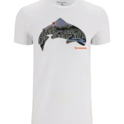 Simms Men's Troutscape T-Shirt Sale - Your Premium Fishing Gear Store Rods Lines Baits Accessories* Shop All