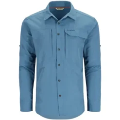 Simms M's Guide LS Shirt - Your Premium Fishing Gear Store Rods Lines Baits Accessories* Fishing Line