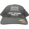 Simms MTS Logo CBP Trout Icon Trucker Black - Your Premium Fishing Gear Store Rods Lines Baits Accessories* Shop All
