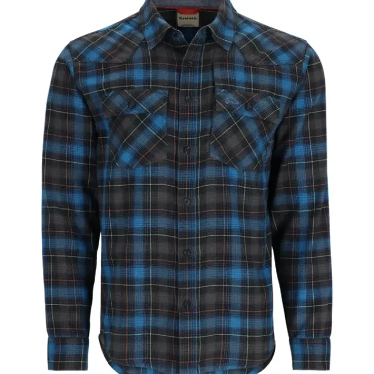 Simms Santee Flannel LS Shirt Sale - Your Premium Fishing Gear Store Rods Lines Baits Accessories* Shop All