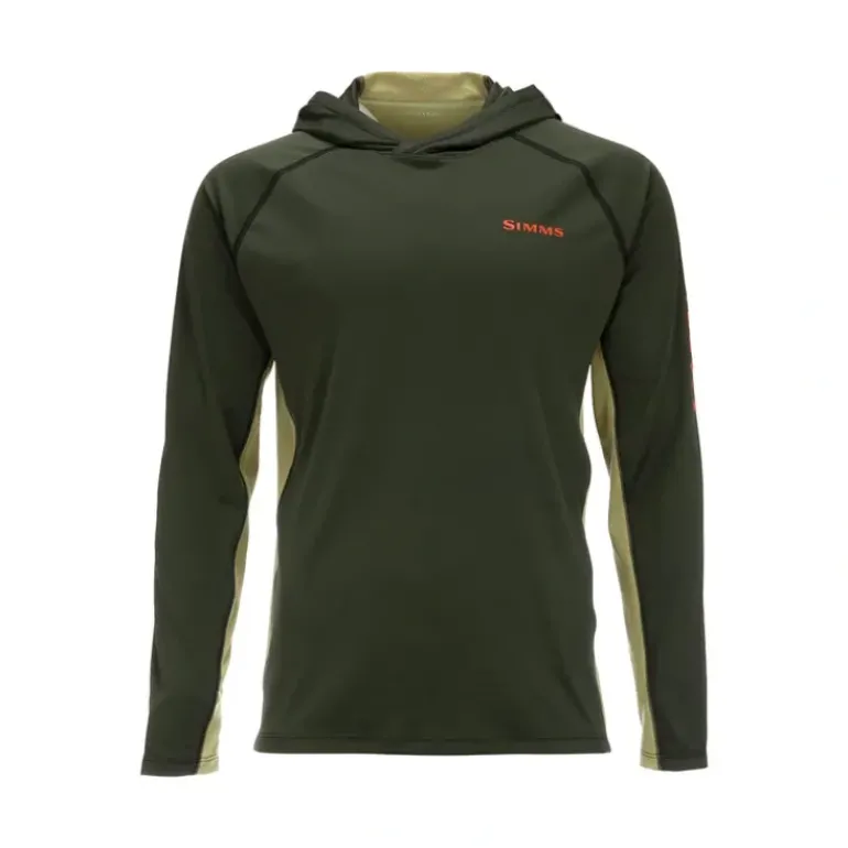 Simms SolarVent Hoody - Foliage/Sage - Your Premium Fishing Gear Store Rods Lines Baits Accessories* Shop All