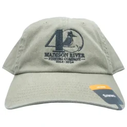 Simms 40th Logo Single Haul Cap Olive - Your Premium Fishing Gear Store Rods Lines Baits Accessories* Shop All