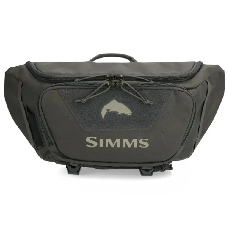 Simms Tributary Hip Pack Basalt - Your Premium Fishing Gear Store Rods Lines Baits Accessories* Fishing Line
