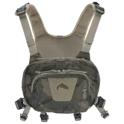 Simms Tributary Hybrid Chest Pack Regiment Camo Olive Drab - Your Premium Fishing Gear Store Rods Lines Baits Accessories* Fishing Line