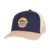 Simms Trout Patch Trucker Navy - Your Premium Fishing Gear Store Rods Lines Baits Accessories* Shop All