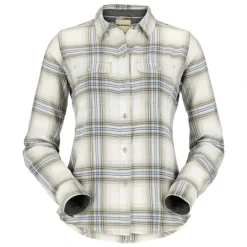 Simms Womens Santee Flannel Shirt Soft Rose Camp Plaid - Your Premium Fishing Gear Store Rods Lines Baits Accessories* Shop All