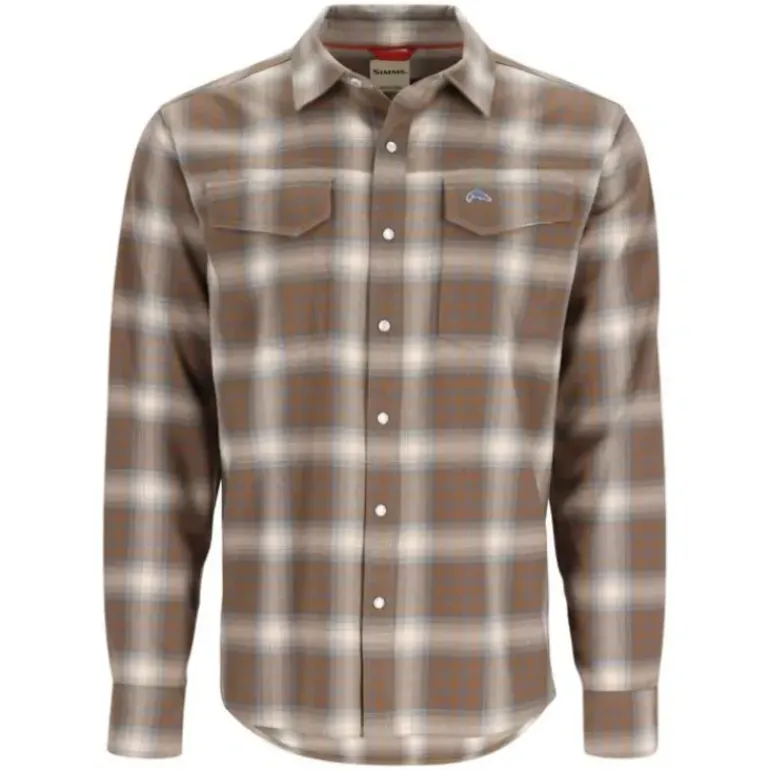 Simms Gallatin Flannel LS Shirt | On Sale - Your Premium Fishing Gear Store Rods Lines Baits Accessories* Fly Fishing