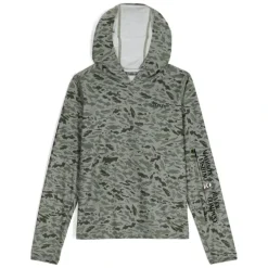 Simms Logo Youth Solar Tech Hoody Ghost Camo Clover - Your Premium Fishing Gear Store Rods Lines Baits Accessories* Shop All