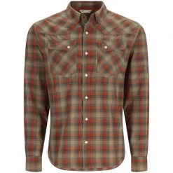 Simms M's Brackett LS Shirt - Your Premium Fishing Gear Store Rods Lines Baits Accessories* Shop All