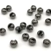 Slotted Tungsten Beads - Black - Your Premium Fishing Gear Store Rods Lines Baits Accessories* Shop All