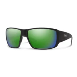 Smith Guide's Choice Sunglasses Matte Black ChromaPop Glass Polarized Green Mirror - Your Premium Fishing Gear Store Rods Lines Baits Accessories* Shop All