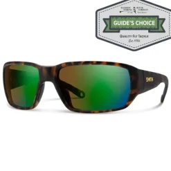 Smith Hookset Sunglasses Matte Tortoise ChromaPop Glass Polarchromic Brown Green Mirror - Your Premium Fishing Gear Store Rods Lines Baits Accessories* Shop All