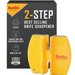 Smith's Portable Two-Step Knife Sharpener - Your Premium Fishing Gear Store Rods Lines Baits Accessories* Rods