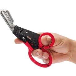 SOG ParaShears Lightweight Backcountry Stainless Steel Multi-Tool, 11 Tools, Red - Your Premium Fishing Gear Store Rods Lines Baits Accessories* Shop All