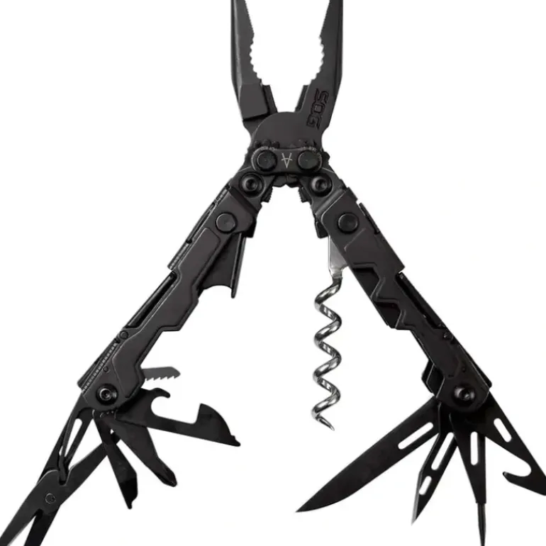 SOG PowerLite Mini Utility Multi-Tool with 19 Lightweight Tools - Your Premium Fishing Gear Store Rods Lines Baits Accessories* Shop All