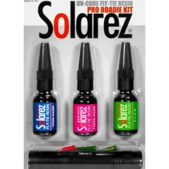 Solarez UV Resin PRO Roadie Kit - Your Premium Fishing Gear Store Rods Lines Baits Accessories* Fly Fishing