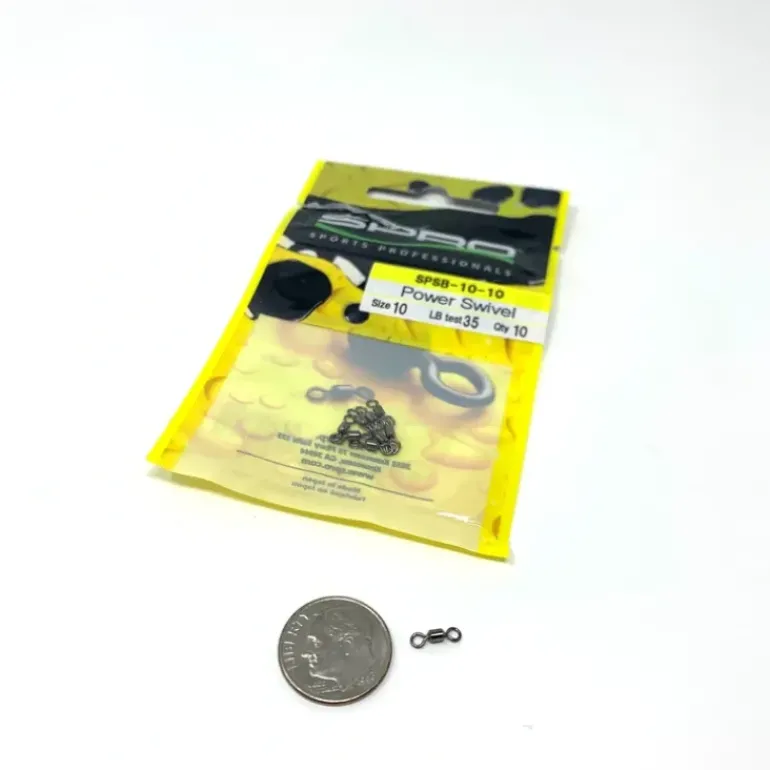 SPRO Power Swivel Black - Your Premium Fishing Gear Store Rods Lines Baits Accessories* Shop All