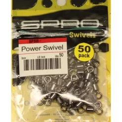 Spro Power Swivel Pro Pack Swivels 50 Pack - Your Premium Fishing Gear Store Rods Lines Baits Accessories* Fishing Line