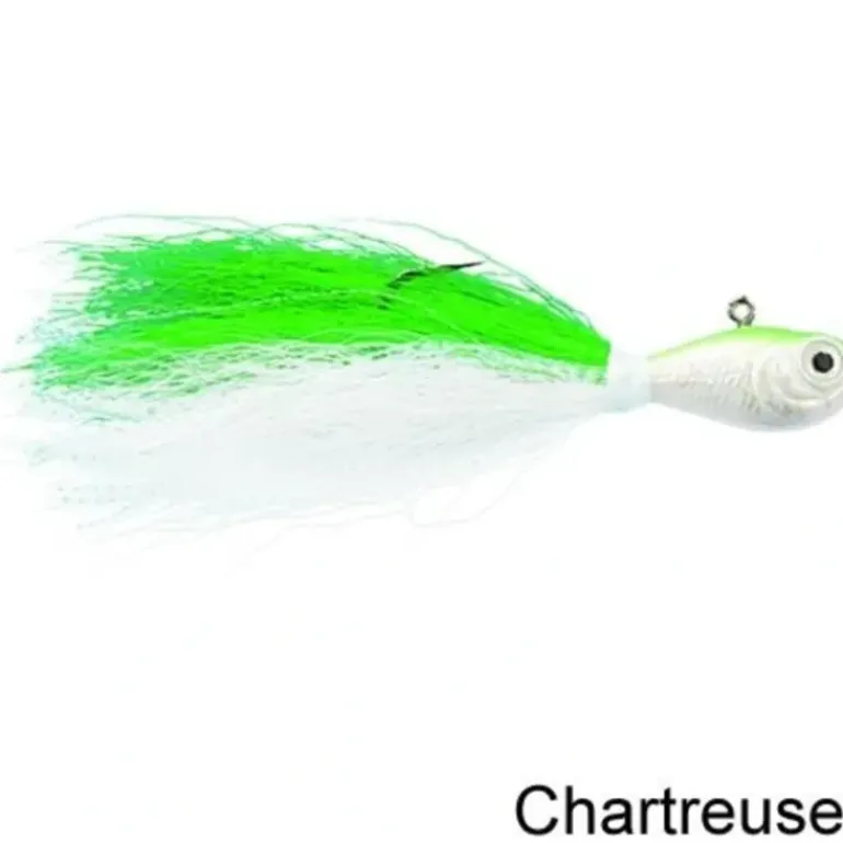 Spro Prime Bucktail Jig Chartreuse Green Fluke 1/2oz Lure SBTJC-1/2 - Your Premium Fishing Gear Store Rods Lines Baits Accessories* Shop All