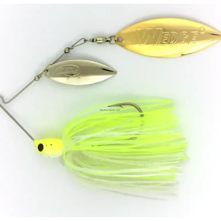 Stanley Vibra Wedge Extreme Hand Tied, 1/2 oz, Chart/White - Your Premium Fishing Gear Store Rods Lines Baits Accessories* Bait