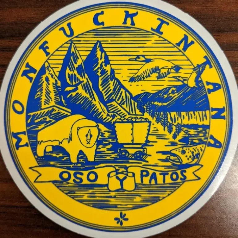Statriot Designs State Seal Sticker - Your Premium Fishing Gear Store Rods Lines Baits Accessories* Shop All