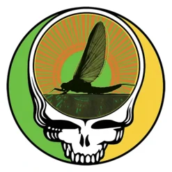 Steal Your Face Green Drake 4" - Grateful - Your Premium Fishing Gear Store Rods Lines Baits Accessories* Fly Fishing