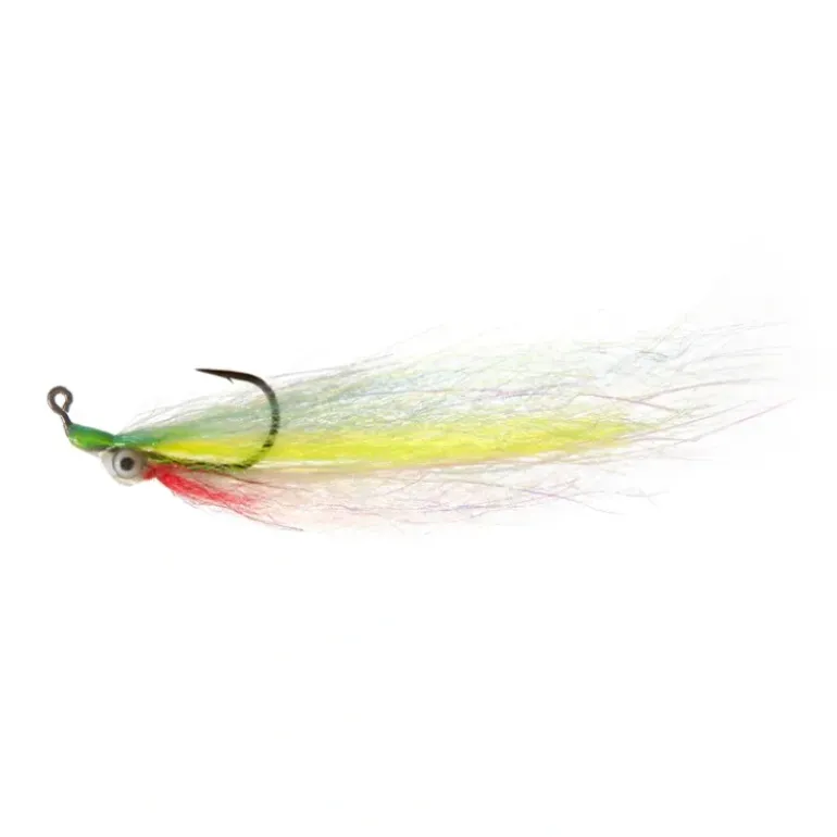 Steve Adachi RATTLE Clouser - Chartreuse - Your Premium Fishing Gear Store Rods Lines Baits Accessories* Fly Fishing