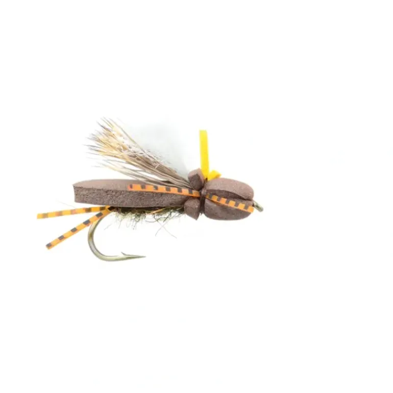 Stoneflopper Brown - Your Premium Fishing Gear Store Rods Lines Baits Accessories* Fly Fishing