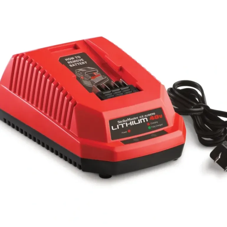 StrikeMaster Lithium Ion 40v Charging Base - Your Premium Fishing Gear Store Rods Lines Baits Accessories* Shop All