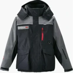 Striker Trekker Jacket Black/Gray Medium - Your Premium Fishing Gear Store Rods Lines Baits Accessories* Shop All