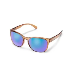 Suncloud Loveseat Sunglasses Transparent Brown Polarized Blue Mirror - Your Premium Fishing Gear Store Rods Lines Baits Accessories* Shop All