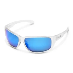 Suncloud Milestone Sunglasses Matte Crystal Polarized Blue Mirror - Your Premium Fishing Gear Store Rods Lines Baits Accessories* Shop All