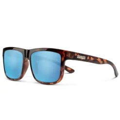Suncloud Quiver Tortoise Polarized Aqua Mirror - Your Premium Fishing Gear Store Rods Lines Baits Accessories* Shop All
