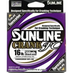 Sunline Crank FC 100% Fluorocarbon Line 16lb 660yd Clear P-Ion Technology - Your Premium Fishing Gear Store Rods Lines Baits Accessories* Bait
