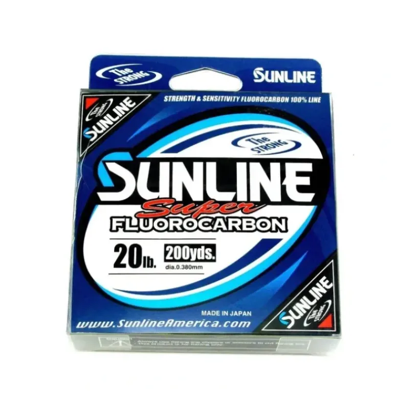 Sunline Super Flurocarbon Fishing Line 20lb 200yd Clear - Your Premium Fishing Gear Store Rods Lines Baits Accessories* Fishing Line