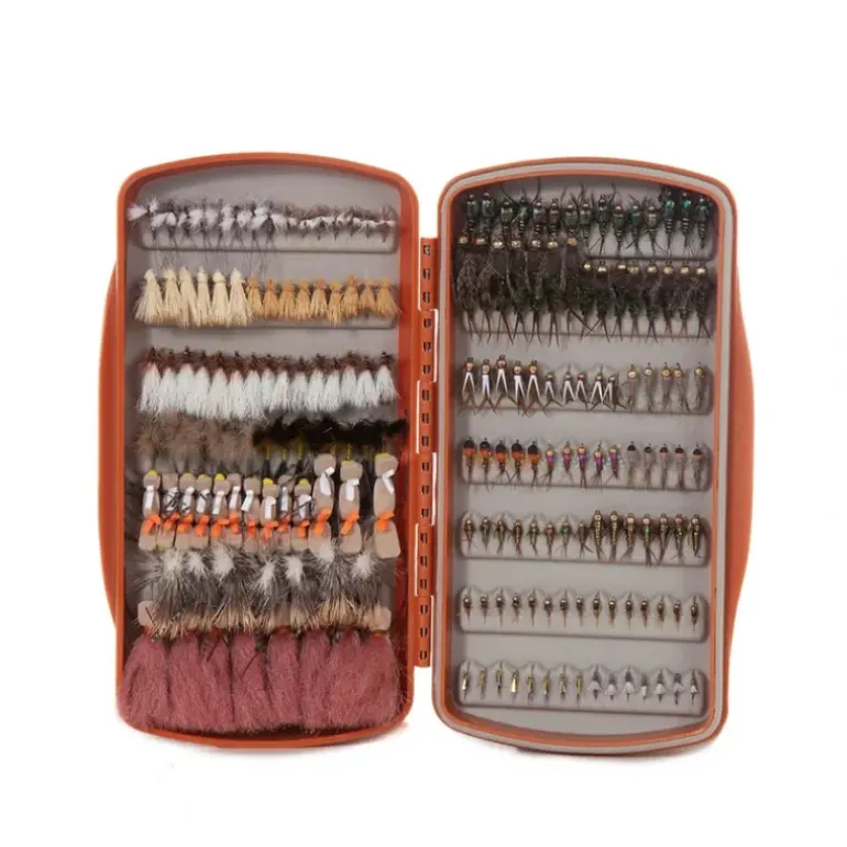 Tacky Pescador Fly Box Burnt Orange - Your Premium Fishing Gear Store Rods Lines Baits Accessories* Fly Fishing