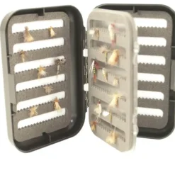 TCO Fly Box - Lightweight box with swingleaf - Your Premium Fishing Gear Store Rods Lines Baits Accessories* Fly Fishing
