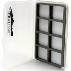 TCO Fly Box - Slim box Short 8 Compartment - Your Premium Fishing Gear Store Rods Lines Baits Accessories^ Best Sale