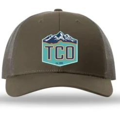 TCO Fly Shop Hat Low Pro Trucker - Crest Logo - Your Premium Fishing Gear Store Rods Lines Baits Accessories^ Fashion